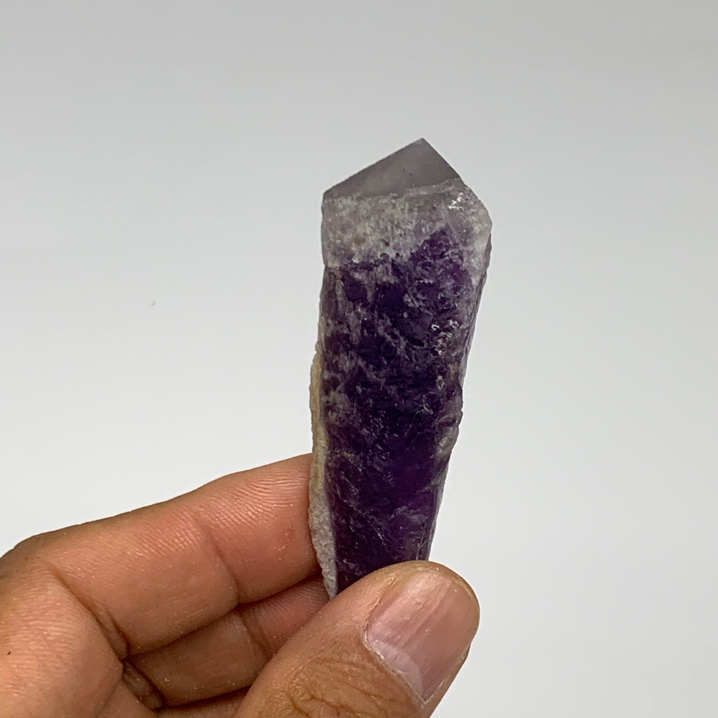 145.2g, 2.5" - 2.8", 4pcs, Amethyst Point Polished Rough lower part @Brazil, B28