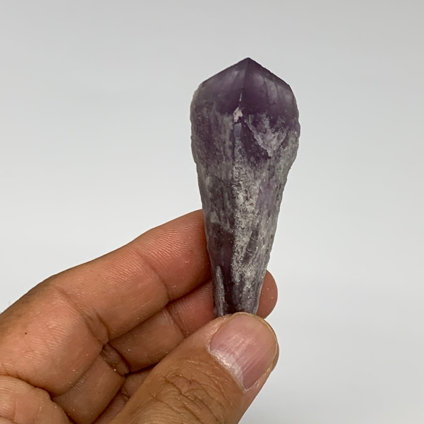 145.2g, 2.5" - 2.8", 4pcs, Amethyst Point Polished Rough lower part @Brazil, B28