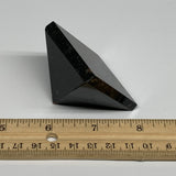 117.3g, 1.4"x1.9"x1.9", Black Tourmaline Pyramid Gemstone,Healing Crystal, B3184