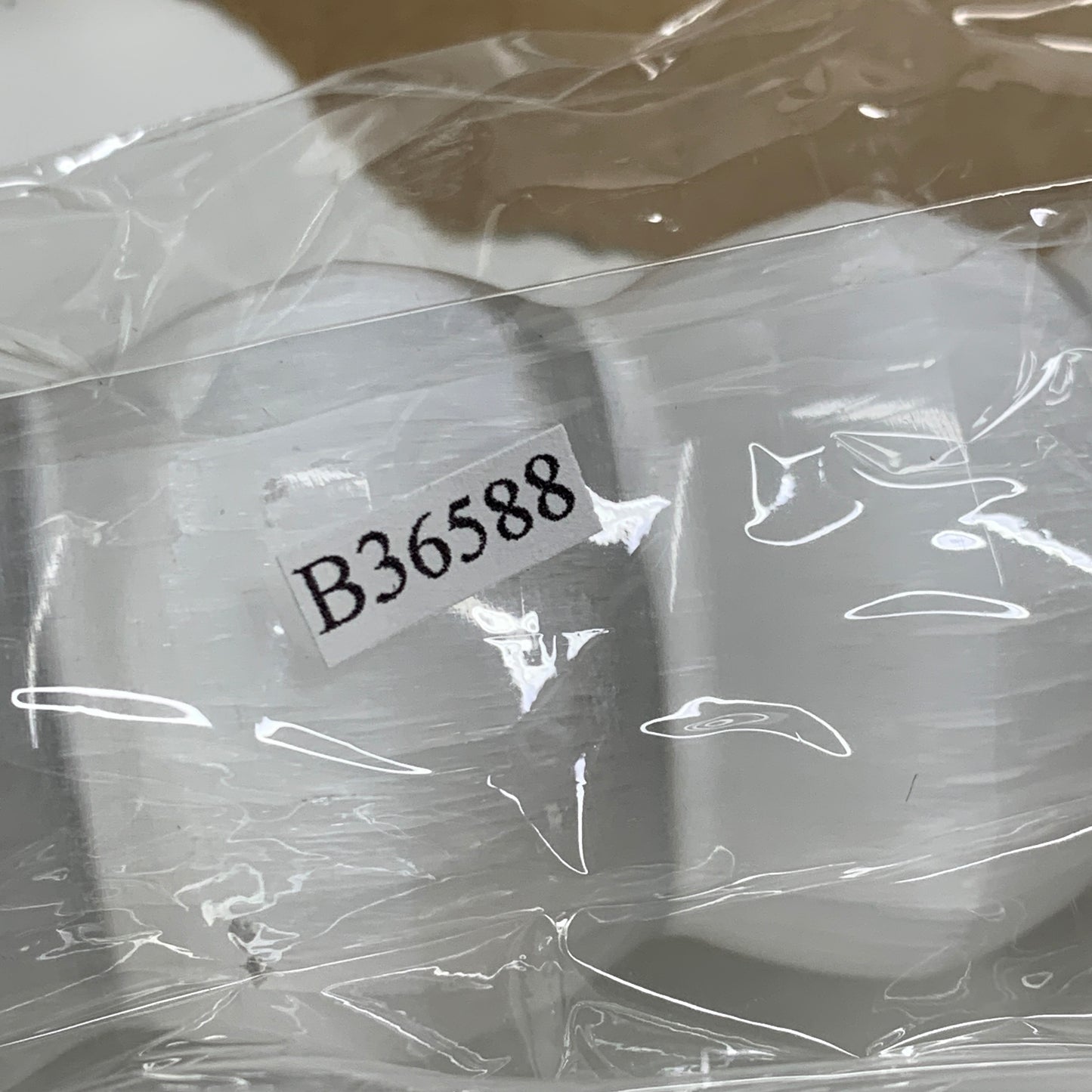 0.79 1lbs.,7.5"x1.6", Large White Selenite Spiral Wand Crystal Point, B36588