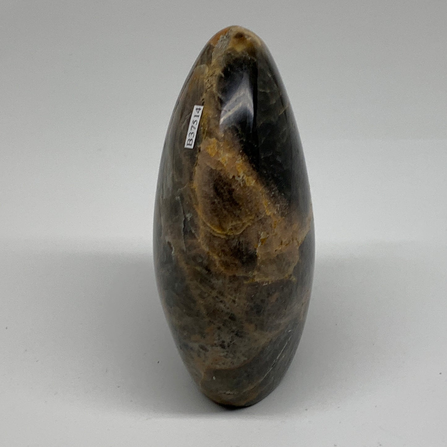 1.79 lbs, 5"x3.5"x2.1", Black Moonstone Freeform Polished Crystal, B37514