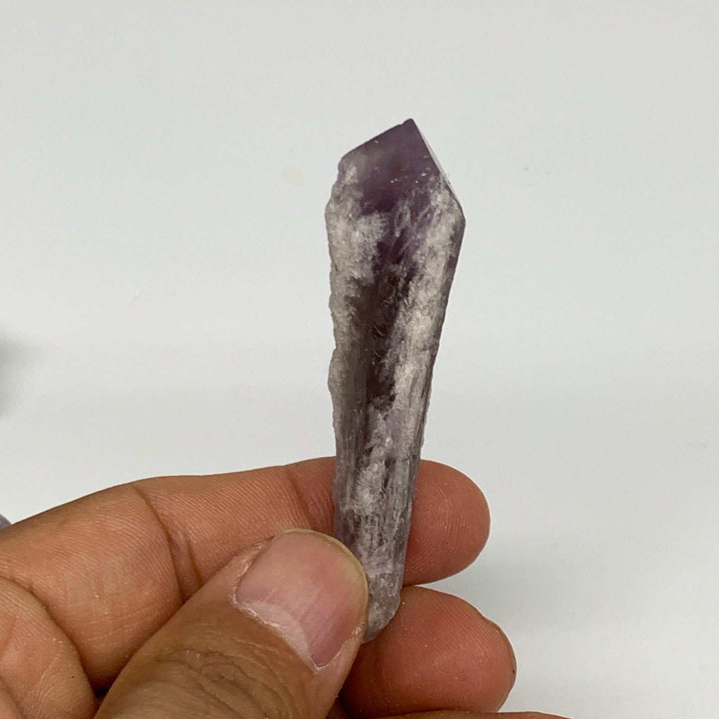 132.9g, 1.9" - 2.5", 7pcs, Amethyst Point Polished Rough lower part @Brazil, B28