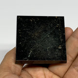 130.2g, 1.5"x1.9"x1.9", Black Tourmaline Pyramid Gemstone,Healing Crystal, B3184