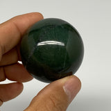 112.7g, 1.7"(43mm) Green Zade Stone Sphere Gemstone,Healing Crystal, B27149
