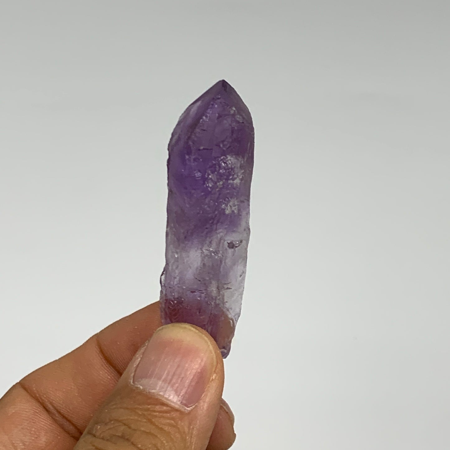134.2g, 2" - 2.5", 8pcs, Amethyst Point Polished Rough lower part @Brazil, B2884
