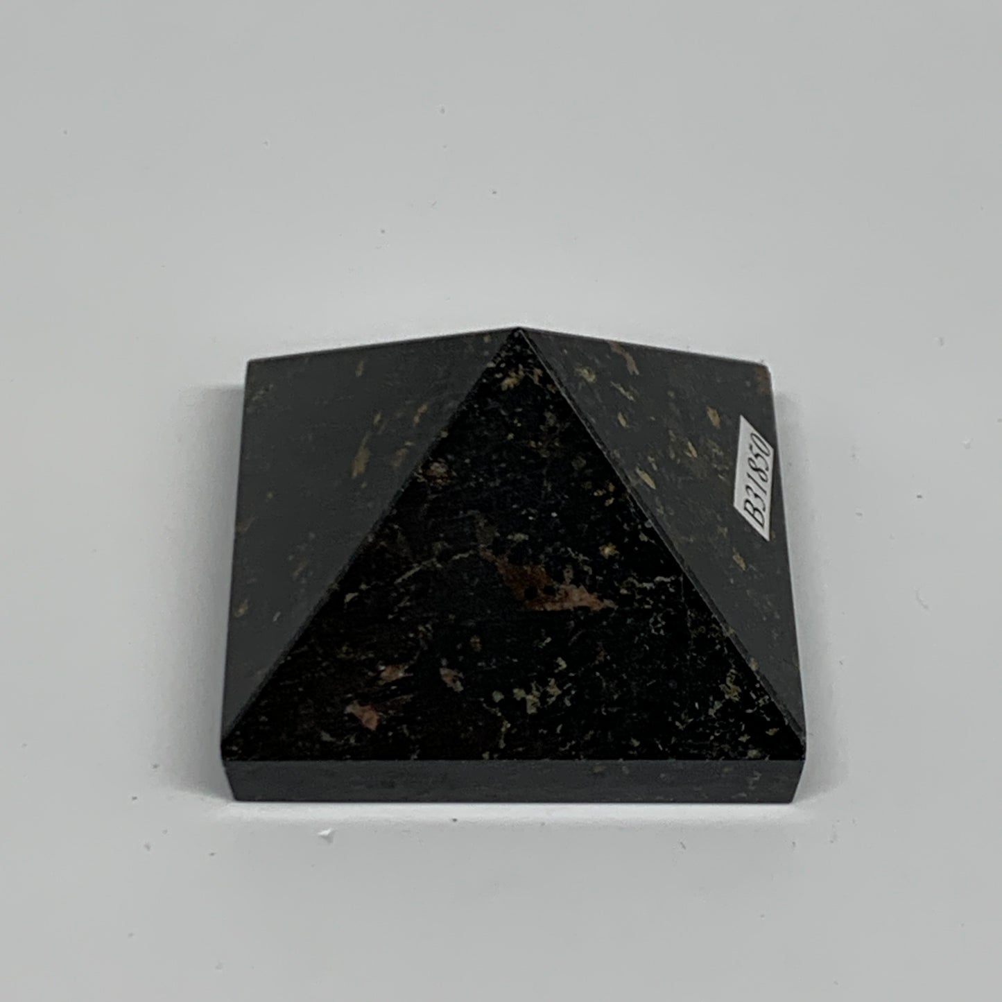 94.9g, 1.2"x1.8"x1.8", Black Tourmaline Pyramid Gemstone,Healing Crystal, B31850