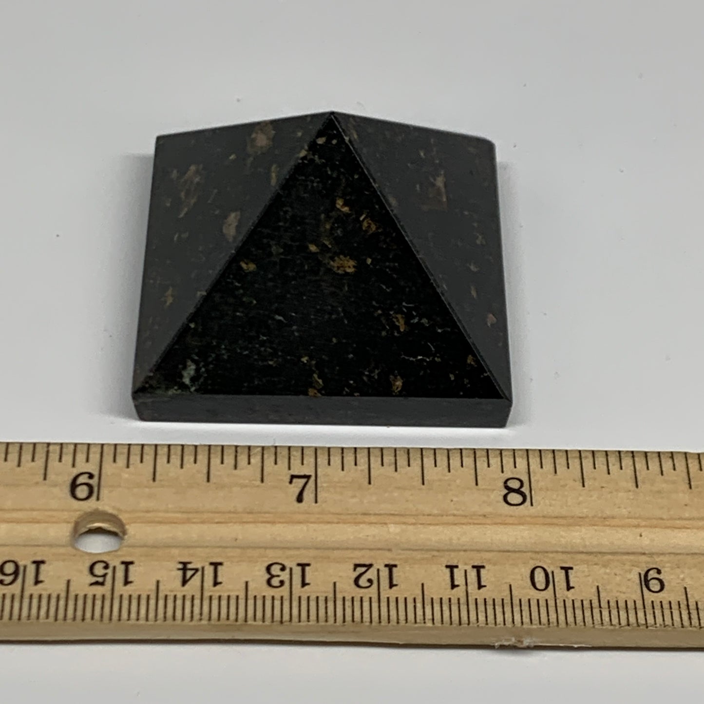 94.9g, 1.2"x1.8"x1.8", Black Tourmaline Pyramid Gemstone,Healing Crystal, B31850