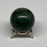 114.8g, 1.7"(43mm) Green Zade Stone Sphere Gemstone,Healing Crystal, B27153