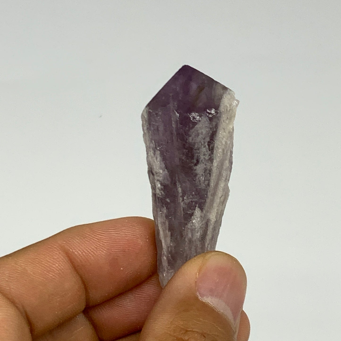 118.4g, 1.7" - 2", 8pcs, Amethyst Point Polished Rough lower part @Brazil, B2884