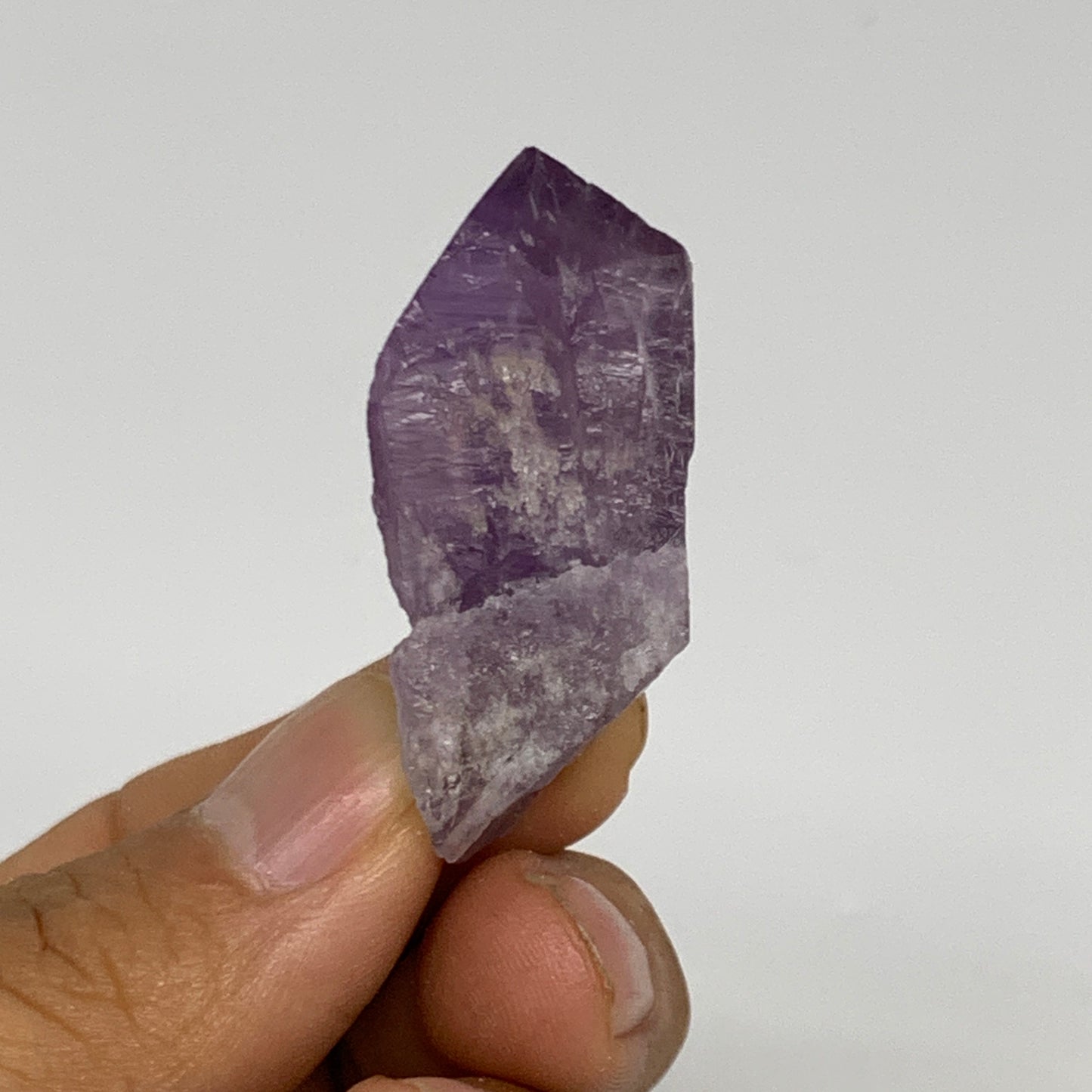 118.4g, 1.7" - 2", 8pcs, Amethyst Point Polished Rough lower part @Brazil, B2884