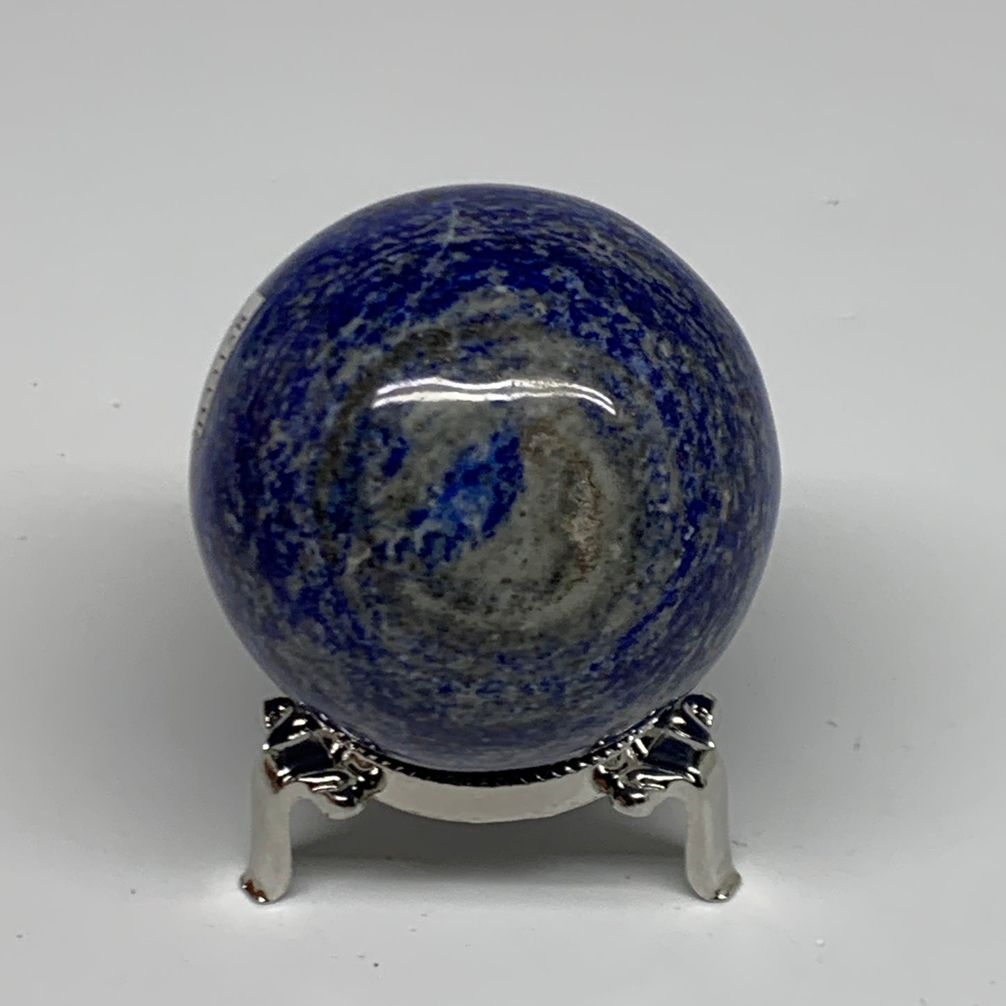 0.79 lbs, 2.4" (60mm), Lapis Lazuli Sphere Ball Gemstone @Afghanistan, B33158