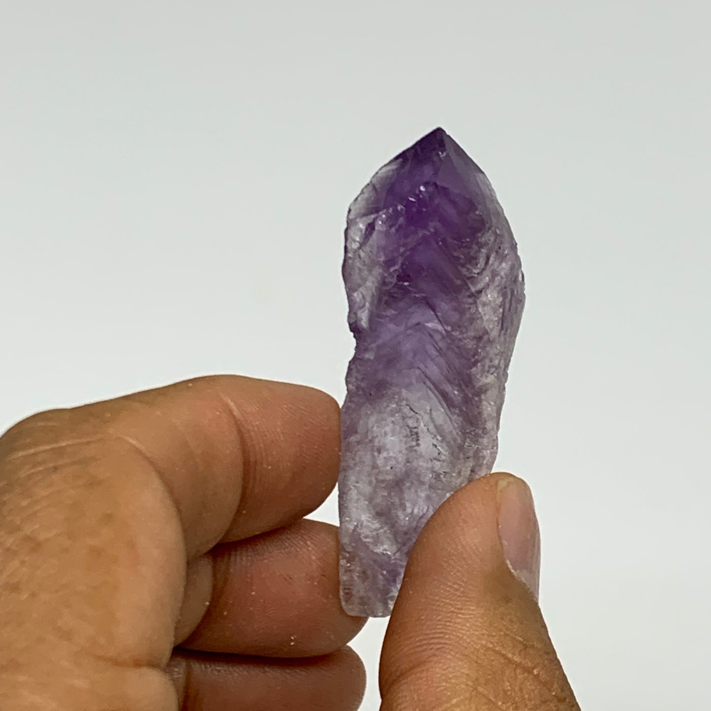 106.4g, 1.5" - 2.2", 9pcs, Amethyst Point Polished Rough lower part @Brazil, B28