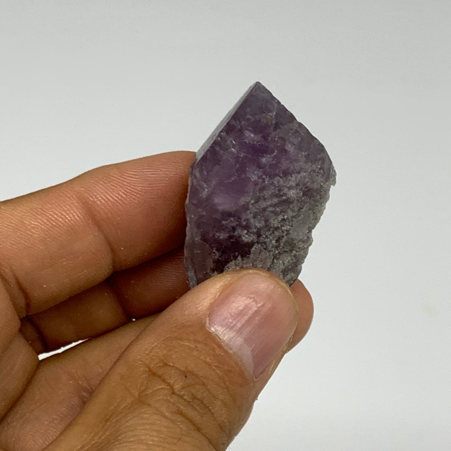 106.4g, 1.5" - 2.2", 9pcs, Amethyst Point Polished Rough lower part @Brazil, B28