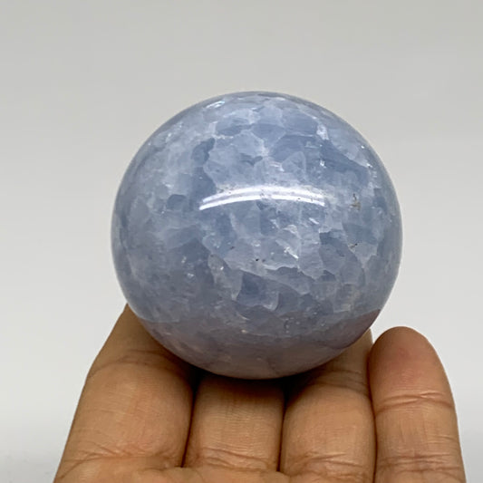 0.44 lbs, 2" (51mm), Blue Calcite Spheres Gemstones, B38384