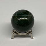 107.1g, 1.6"(41mm) Green Zade Stone Sphere Gemstone,Healing Crystal, B27160