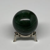 109g, 1.7"(42mm) Green Zade Stone Sphere Gemstone,Healing Crystal, B27164