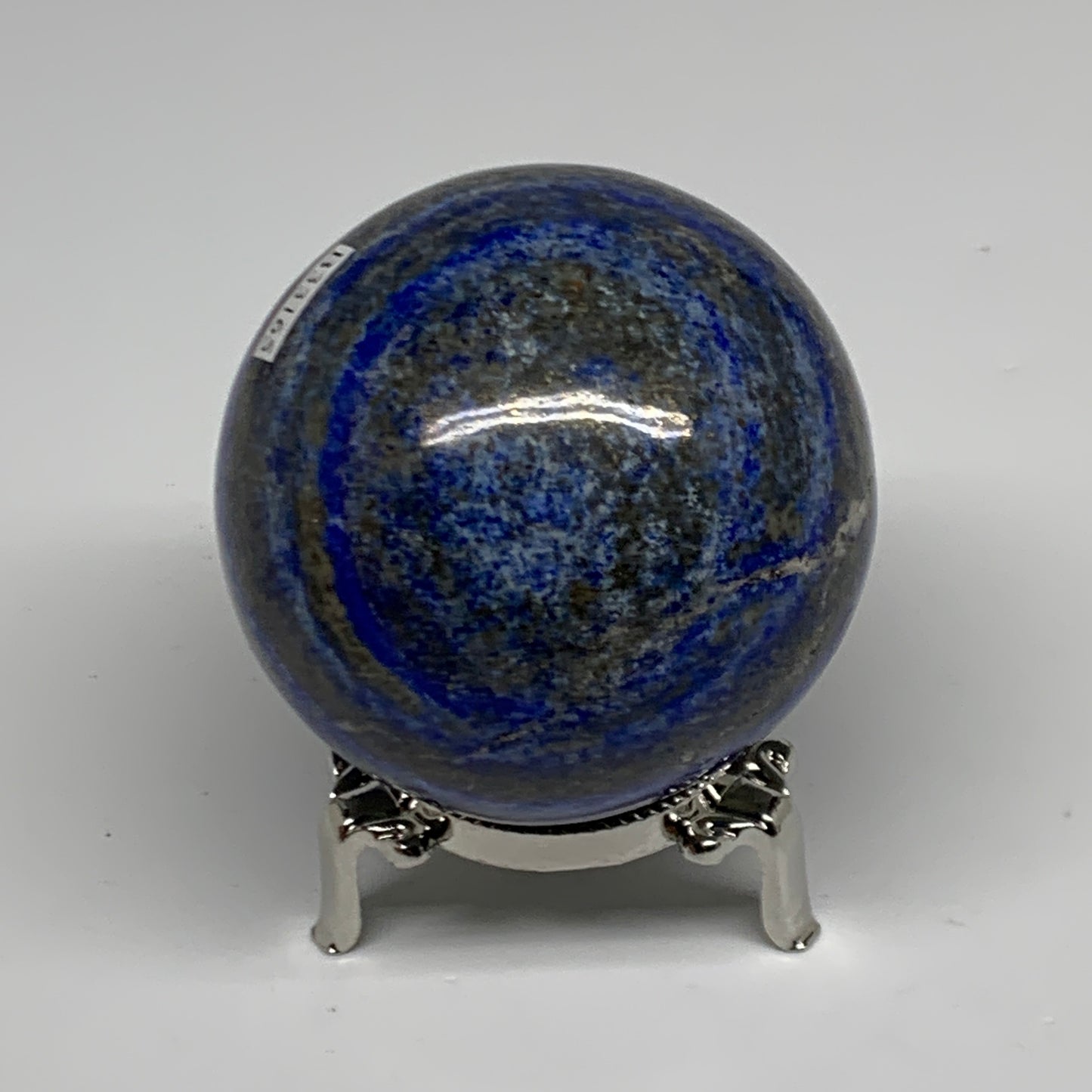 1.02 lbs, 2.6" (66mm), Lapis Lazuli Sphere Ball Gemstone @Afghanistan, B33165
