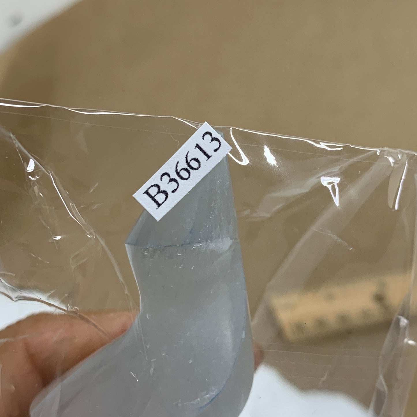 1 lbs.,7.25"x2", Selenite Spiral Crystal Tower Wand Point, B36612