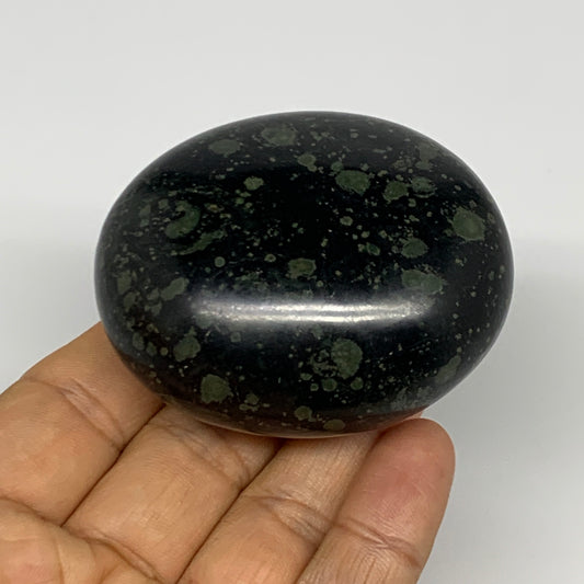 153.9g, 2.5"x2.1"x1.2", Crocodile Kambaba Jasper Palm-Stone @Madagascar, B28062