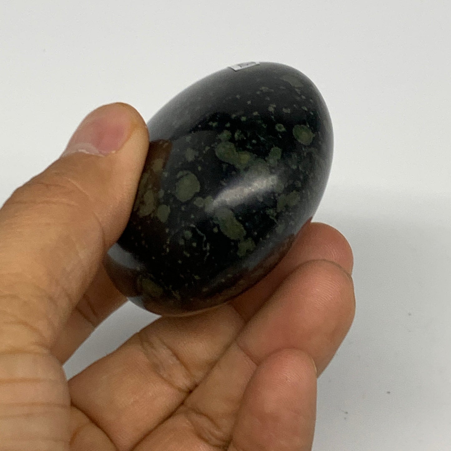 153.9g, 2.5"x2.1"x1.2", Crocodile Kambaba Jasper Palm-Stone @Madagascar, B28062