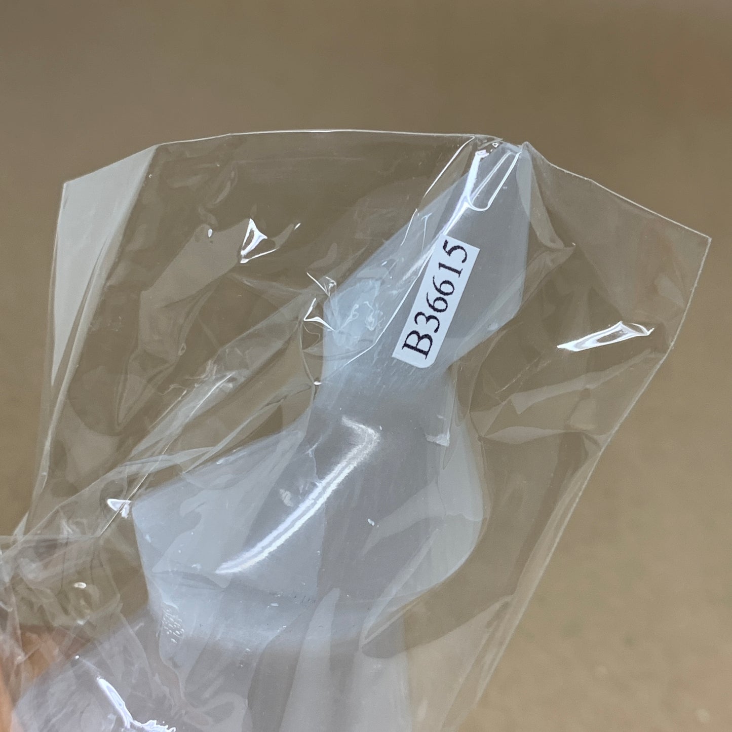 1 lbs.,7.25"x2", Selenite Spiral Crystal Tower Wand Point, B36615