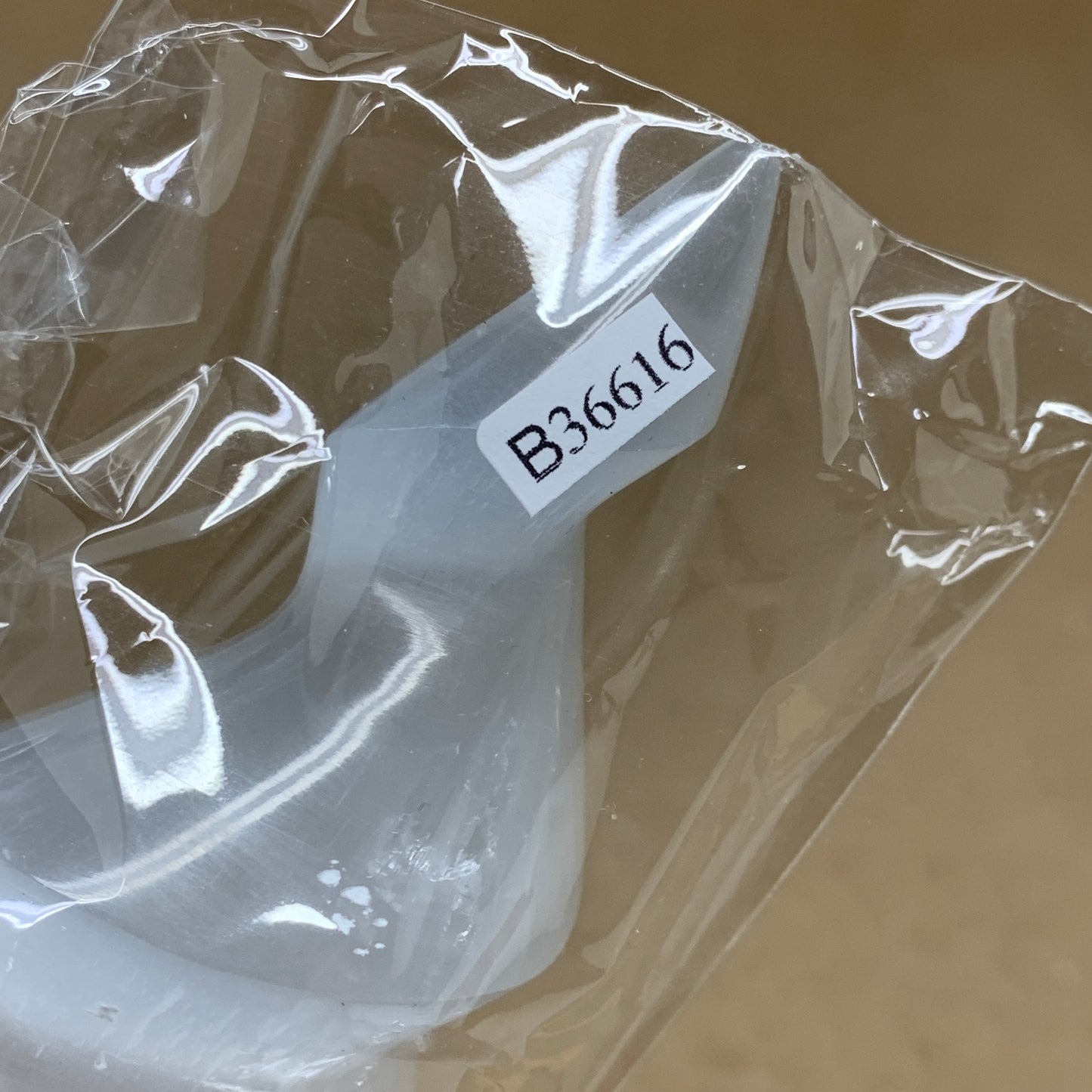 1 lbs.,7.25"x1.9", Selenite Spiral Crystal Tower Wand Point, B36616