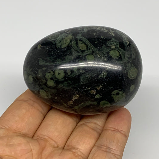 207.7g, 2.6"x2"x1.7", Crocodile Kambaba Jasper Palm-Stone @Madagascar, B28064