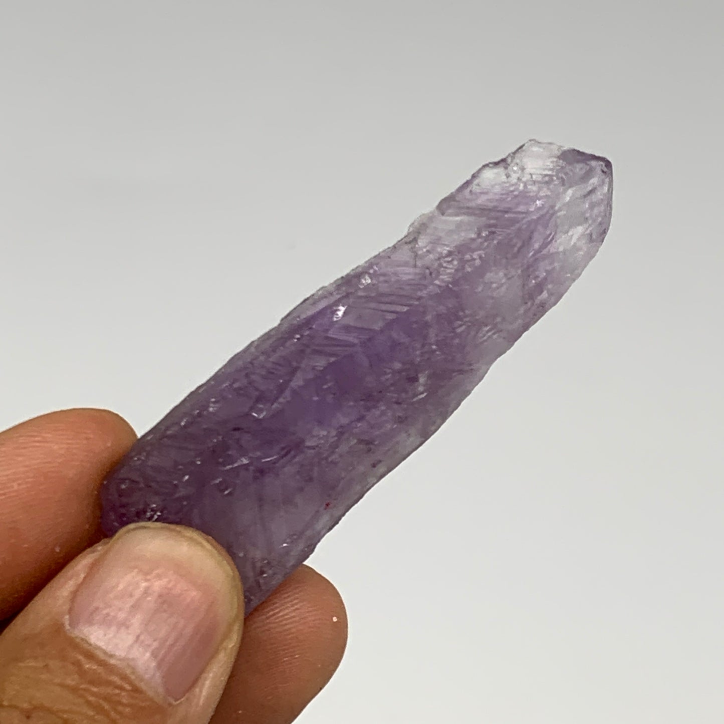 106.1g, 2.3" - 3", 7pcs, Amethyst Point Polished Rough lower part @Brazil, B2885