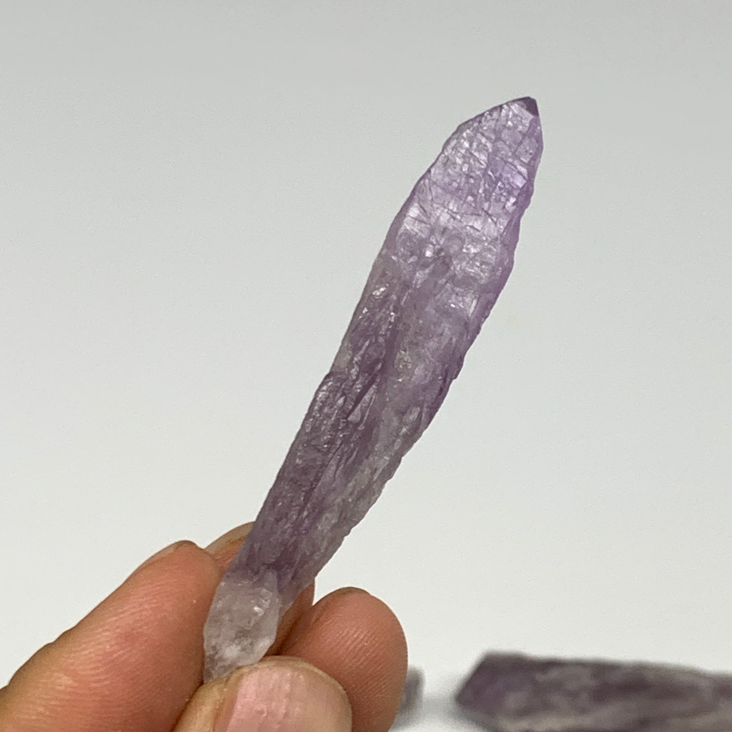135.9g, 2.3" - 2.6", 10pcs, Amethyst Point Polished Rough lower part @Brazil, B2