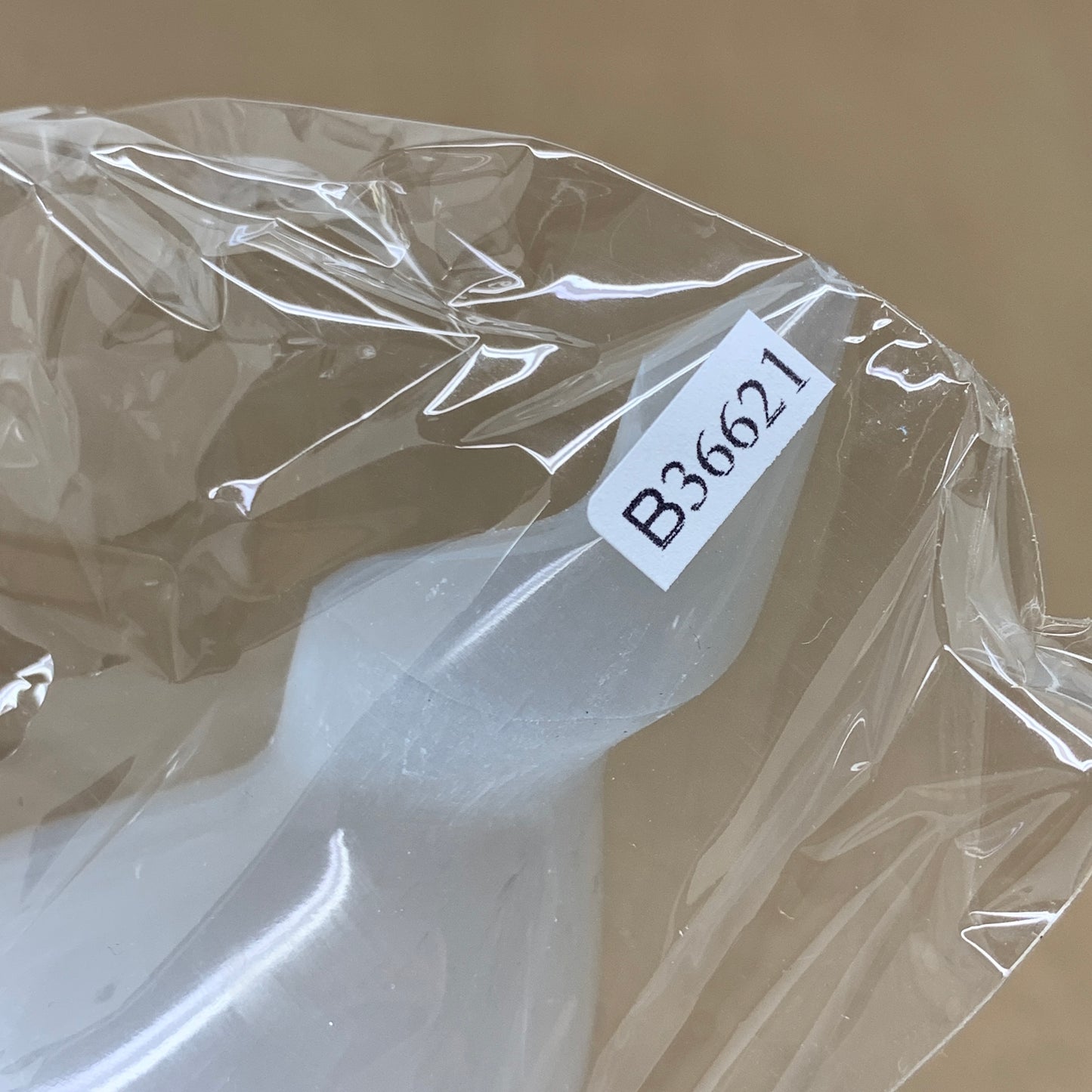 0.98 lbs.,7.25"x2", Selenite Spiral Crystal Tower Wand Point, B36621