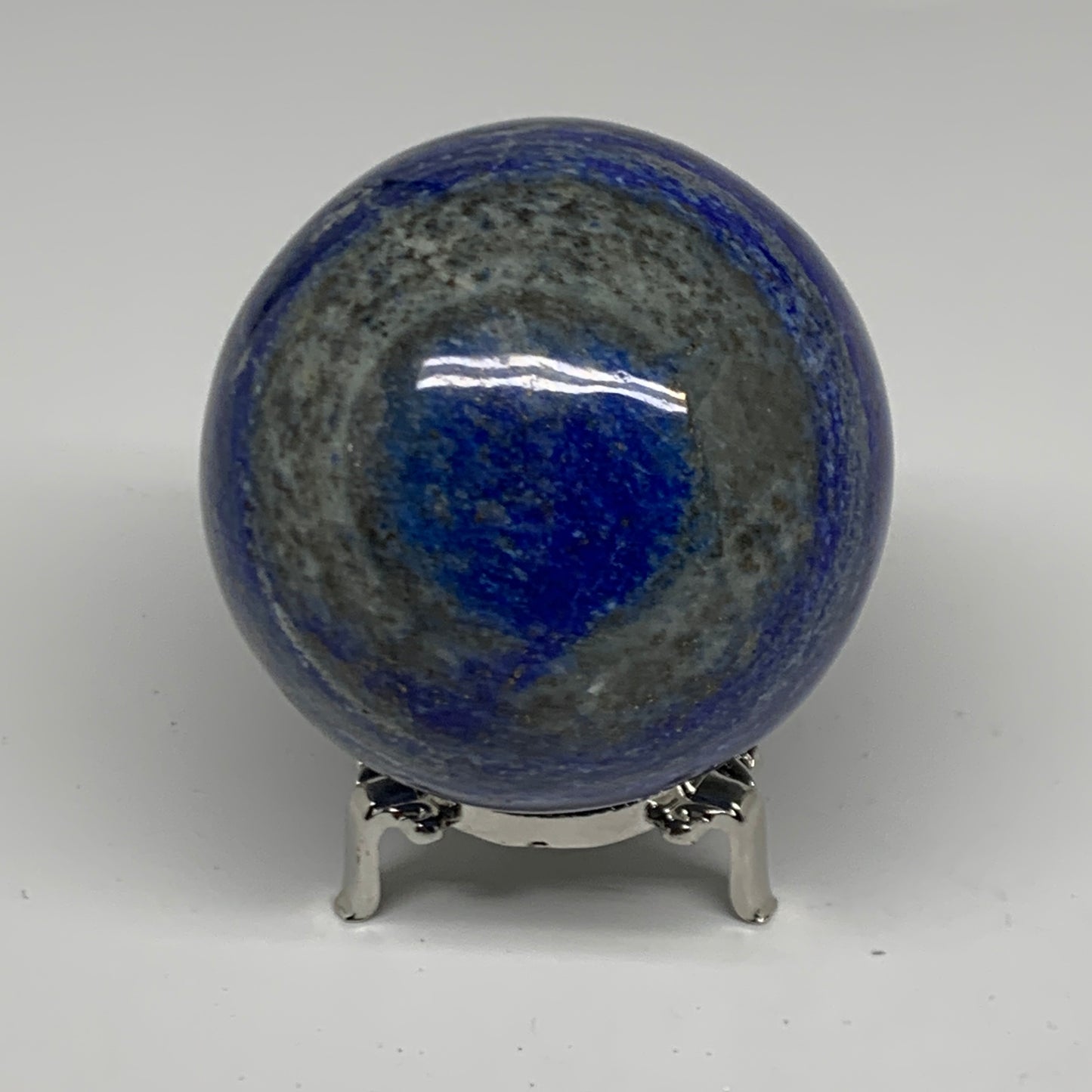 1.8 lbs, 3.1" (79mm), Lapis Lazuli Sphere Ball Gemstone @Afghanistan, B33171