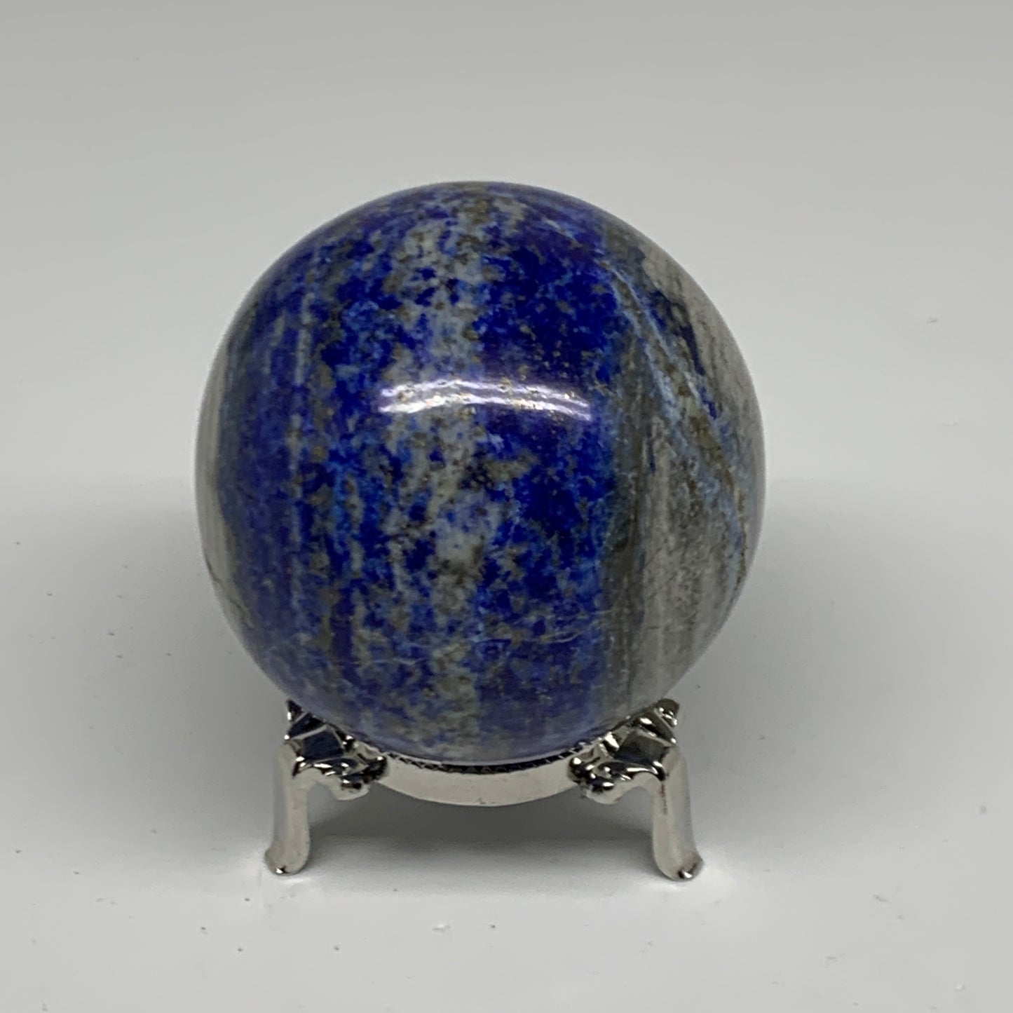 1.11 lbs, 2.7" (68mm), Lapis Lazuli Sphere Ball Gemstone @Afghanistan, B33173