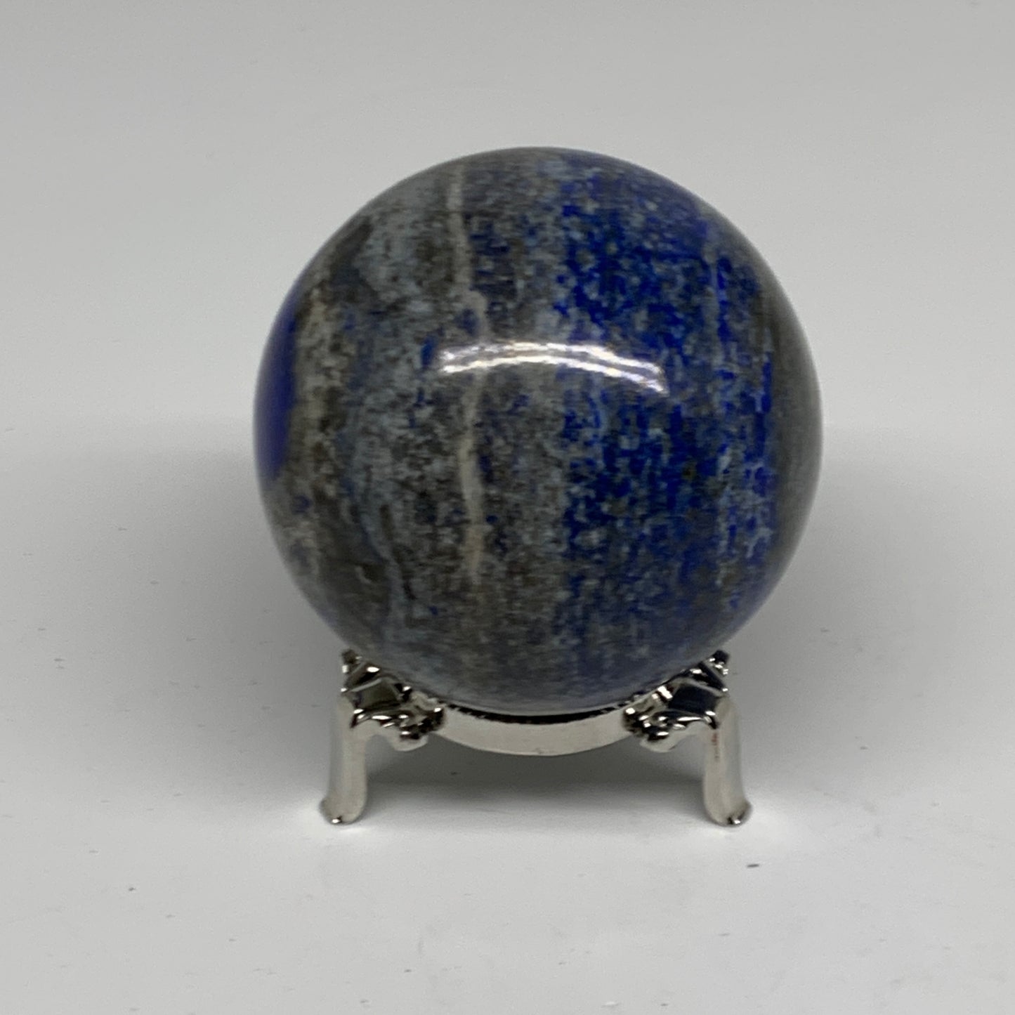 1.11 lbs, 2.7" (68mm), Lapis Lazuli Sphere Ball Gemstone @Afghanistan, B33174