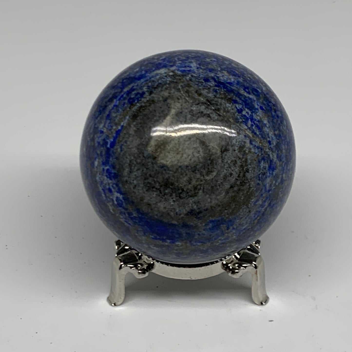 1.11 lbs, 2.7" (68mm), Lapis Lazuli Sphere Ball Gemstone @Afghanistan, B33174