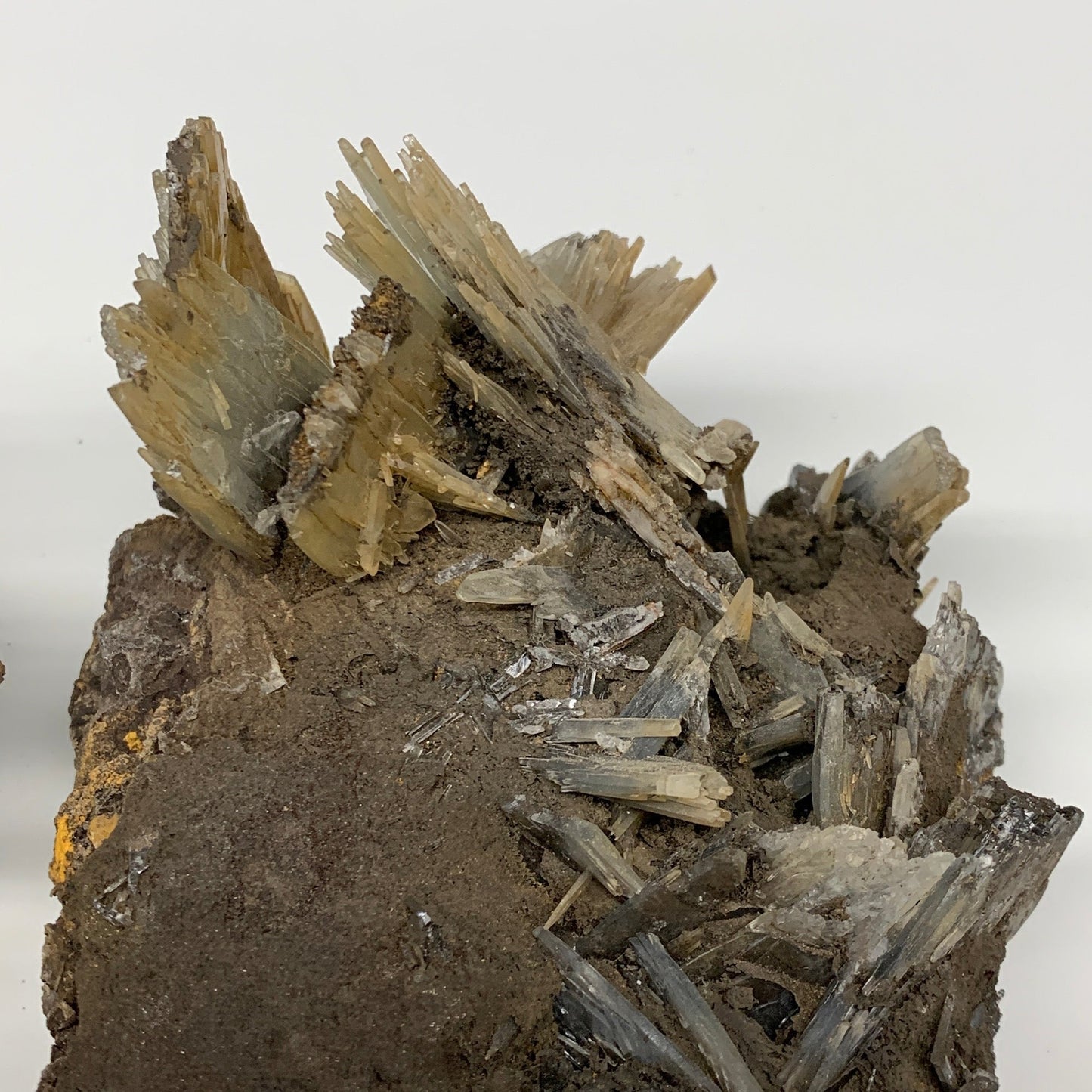 1660g, 4"-5.8", 3pcs Lot, Large Blue Barite Mineral Specimen @Morocco, B1209