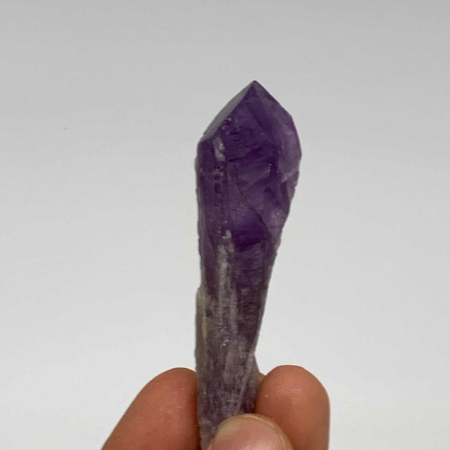 110.5g, 2.8 - 2.9", 4pcs, Amethyst Point Polished Rough lower part @Brazil, B288