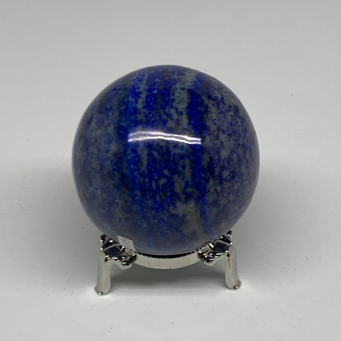 1.03 lbs, 2.6" (65mm), Lapis Lazuli Sphere Ball Gemstone @Afghanistan, B33175