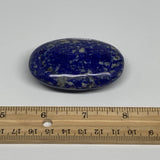 90.6g,2.4"x1.7"x0.7", Natural Lapis Lazuli Palm Stone @Afghanistan, B30359