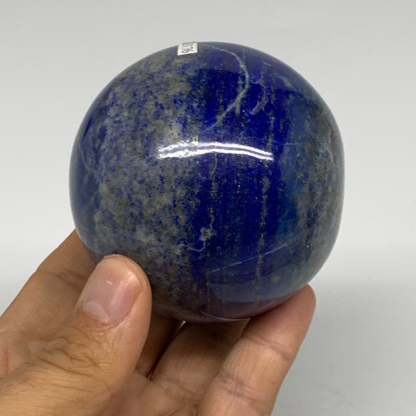1.13 lbs, 2.7" (68mm), Lapis Lazuli Sphere Ball Gemstone @Afghanistan, B33176