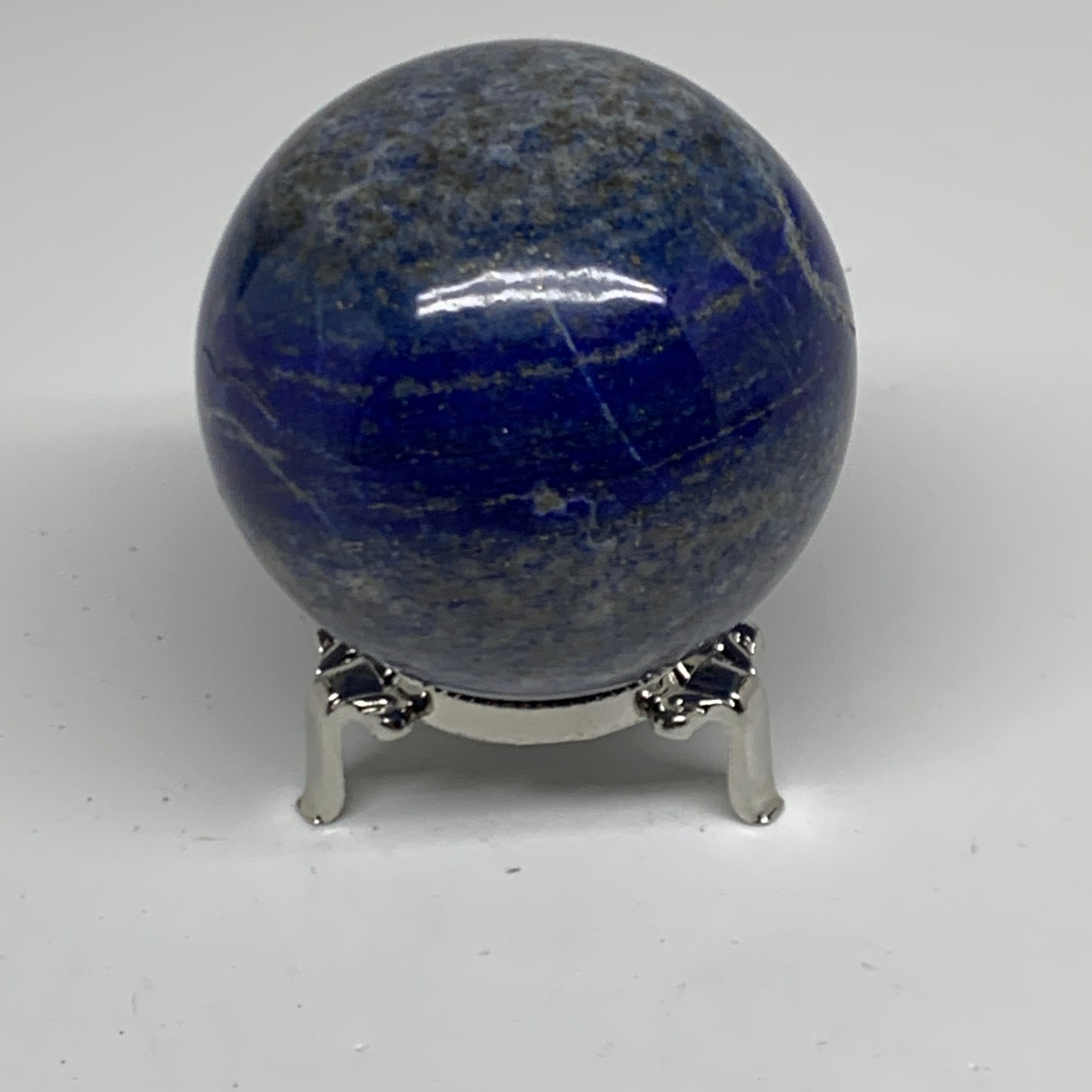 1.13 lbs, 2.7" (68mm), Lapis Lazuli Sphere Ball Gemstone @Afghanistan, B33176