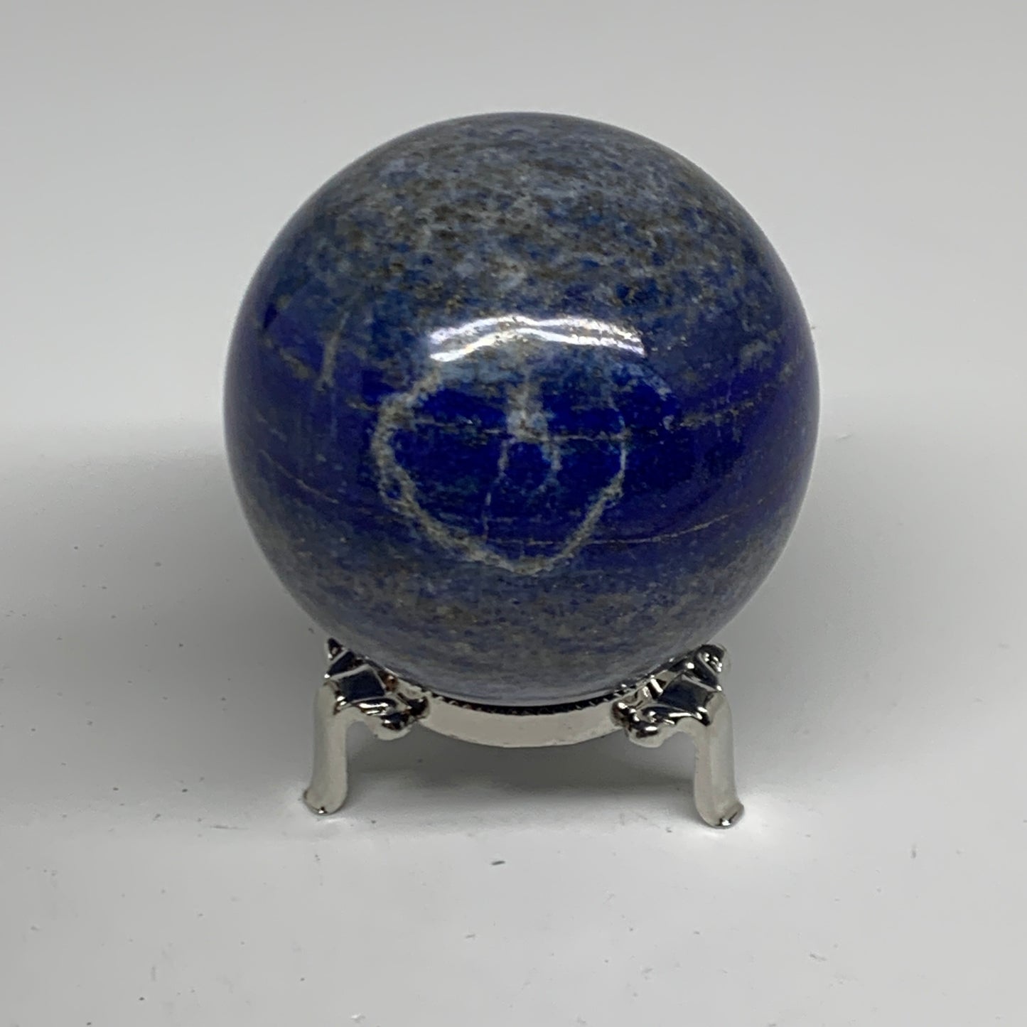 1.13 lbs, 2.7" (68mm), Lapis Lazuli Sphere Ball Gemstone @Afghanistan, B33176