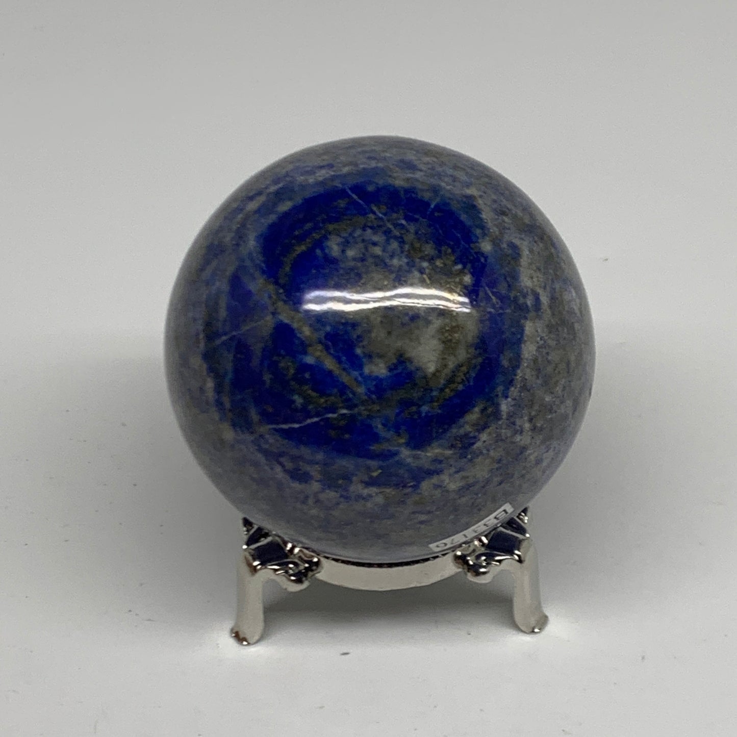 1.13 lbs, 2.7" (68mm), Lapis Lazuli Sphere Ball Gemstone @Afghanistan, B33176