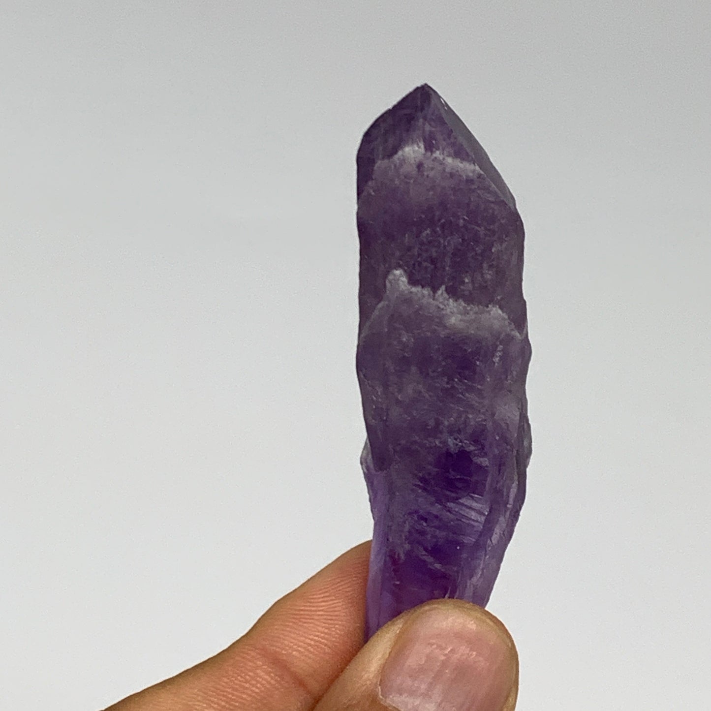 97.2g, 2.2 - 3", 4pcs, Amethyst Point Polished Rough lower part @Brazil, B28868
