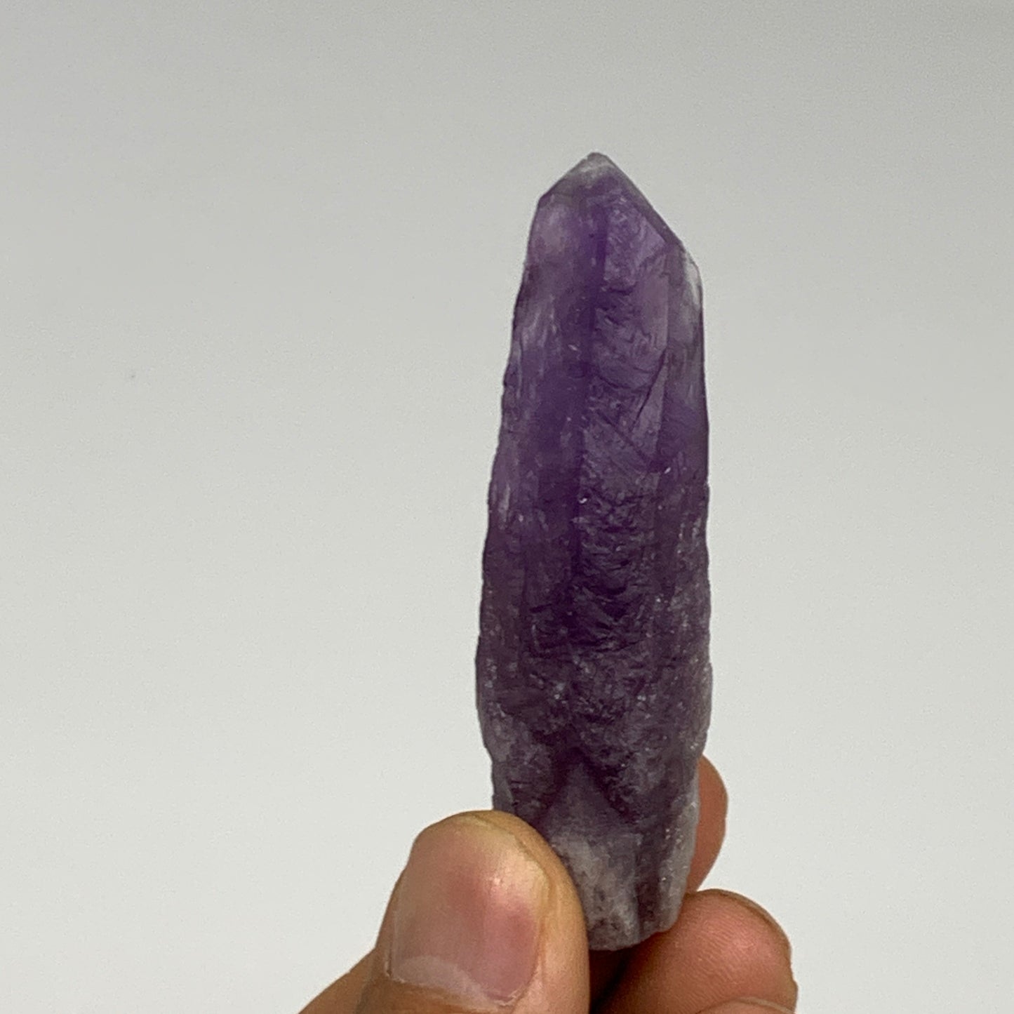 108.2g, 2.6" - 3.2",4pcs, Amethyst Point Polished Rough lower part @Brazil, B288
