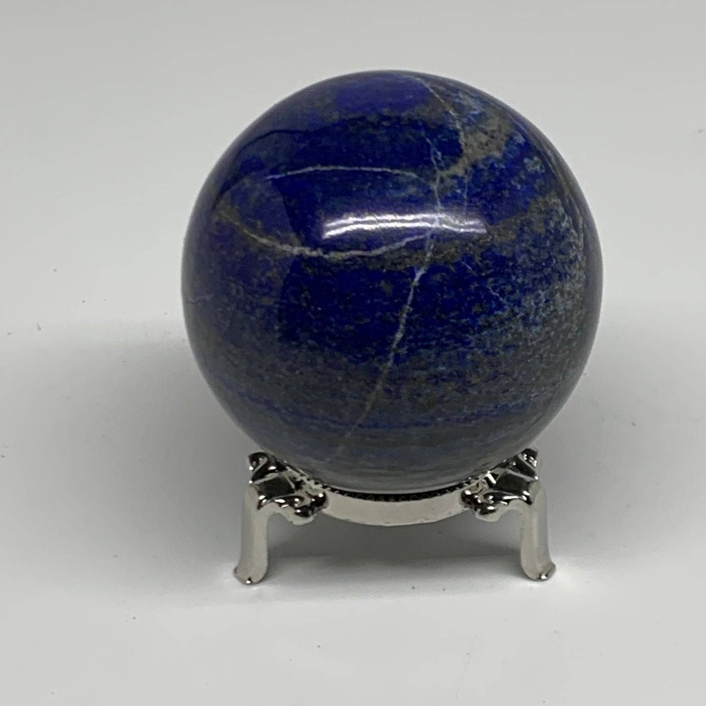 1.09 lbs, 2.7" (67mm), Lapis Lazuli Sphere Ball Gemstone @Afghanistan, B33178