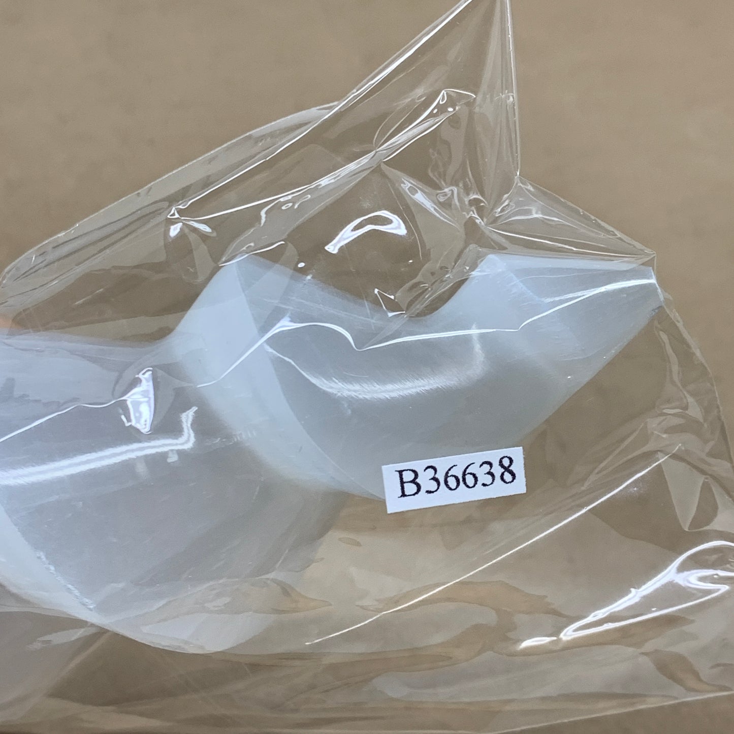 0.99 lbs.,7.25"x1.9", Selenite Spiral Crystal Tower Wand Point, B36638