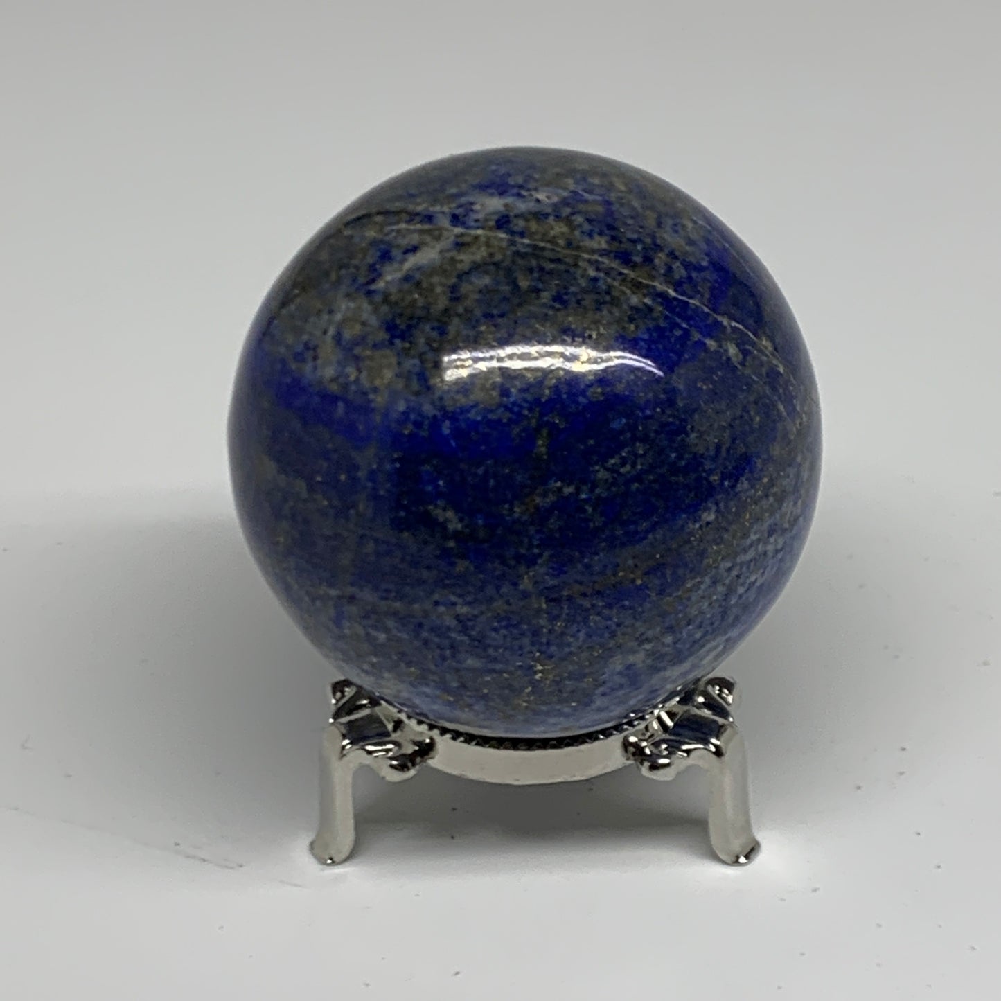 1.08 lbs, 2.7" (68mm), Lapis Lazuli Sphere Ball Gemstone @Afghanistan, B33181