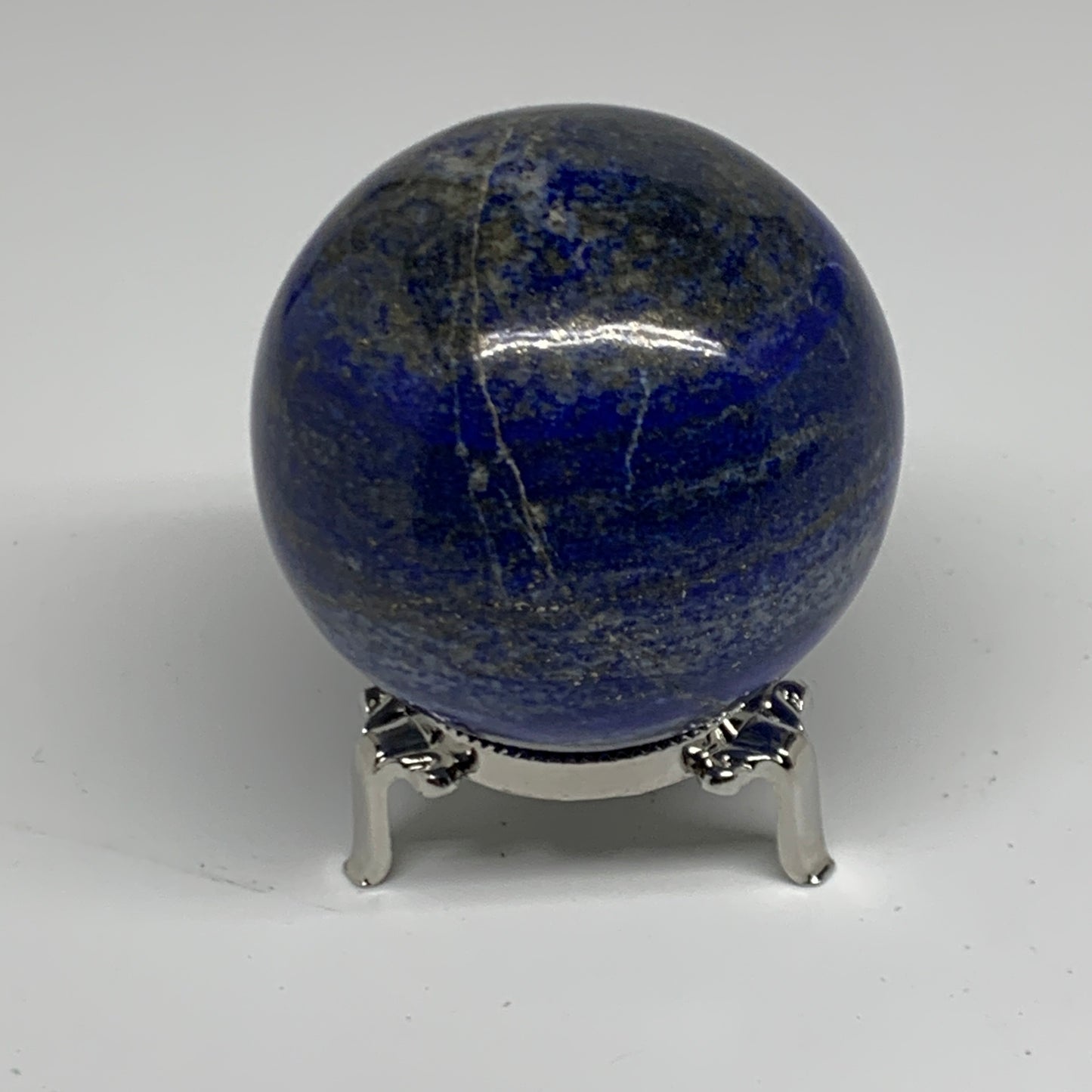 1.08 lbs, 2.7" (68mm), Lapis Lazuli Sphere Ball Gemstone @Afghanistan, B33181