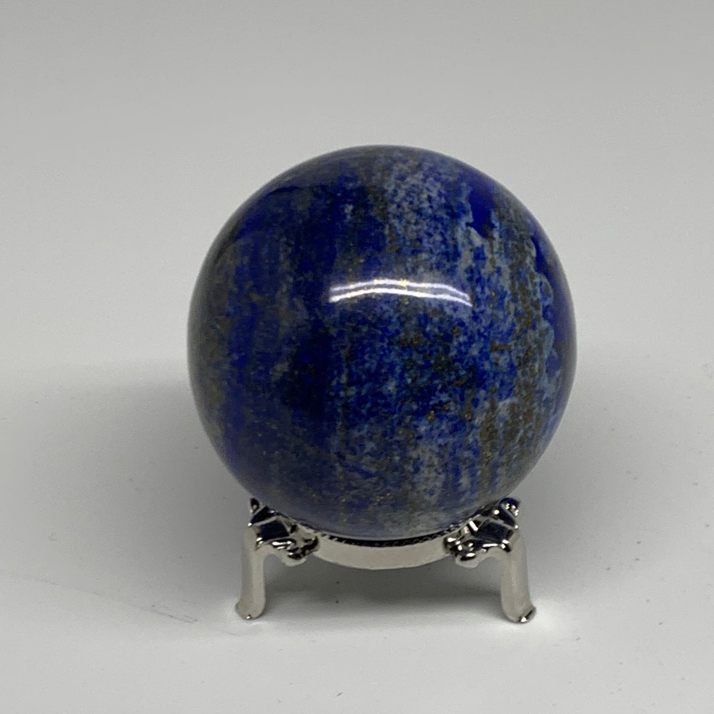 1.08 lbs, 2.7" (68mm), Lapis Lazuli Sphere Ball Gemstone @Afghanistan, B33181