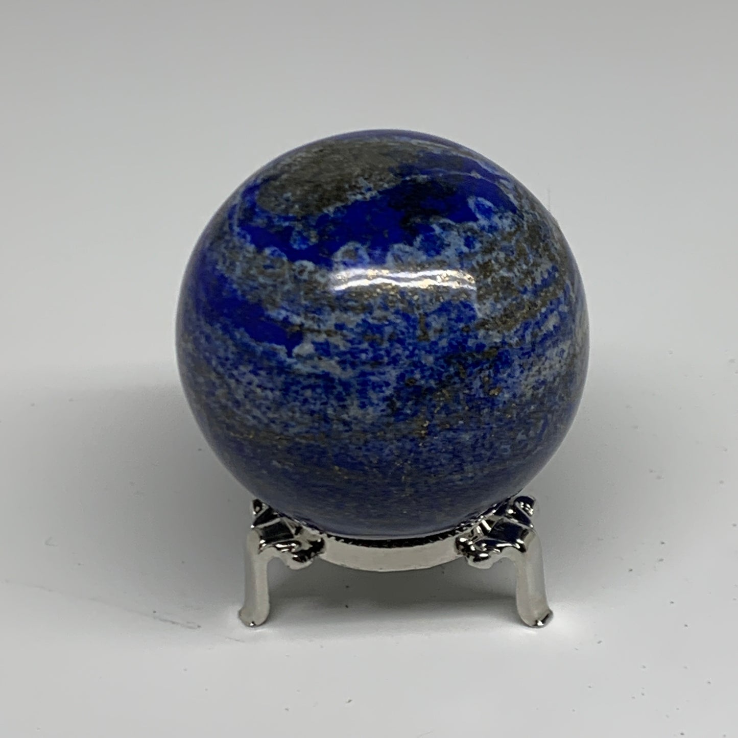 1.08 lbs, 2.7" (68mm), Lapis Lazuli Sphere Ball Gemstone @Afghanistan, B33181